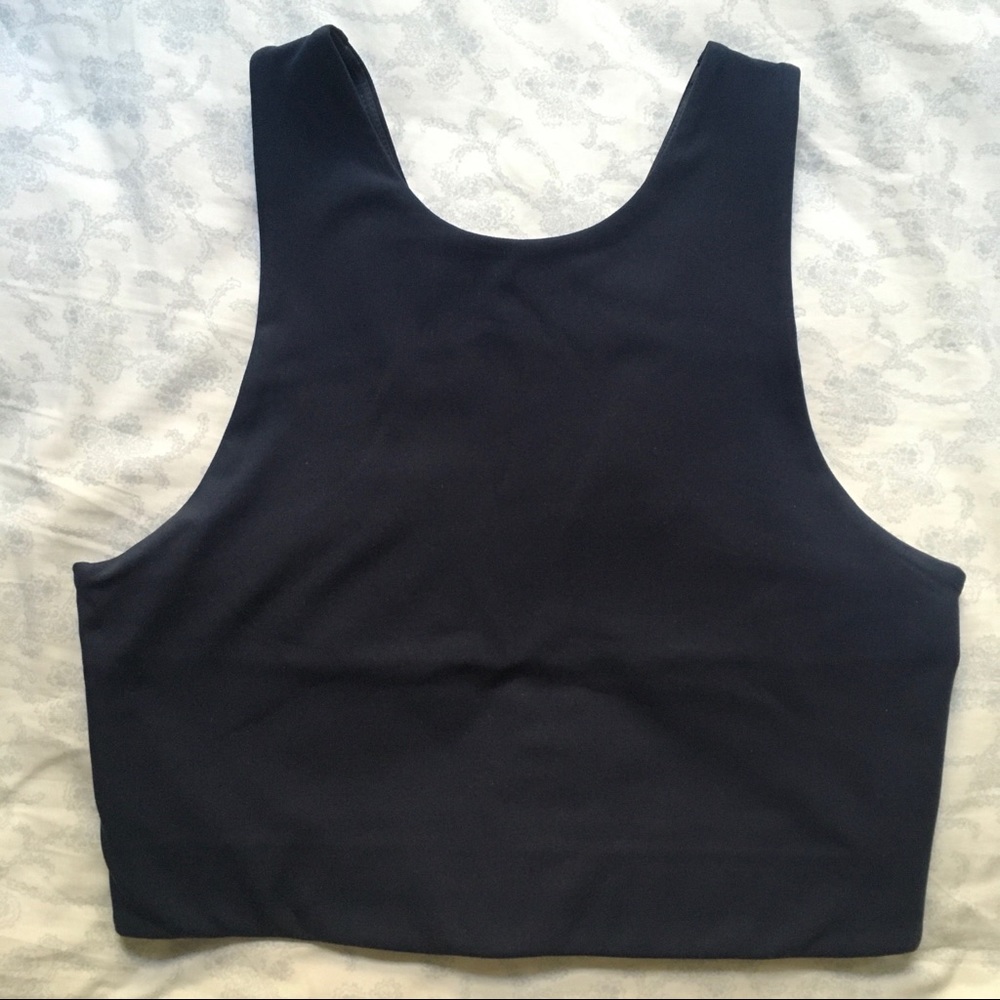 Girlfriend Collective Dylan bra in Midnight size S